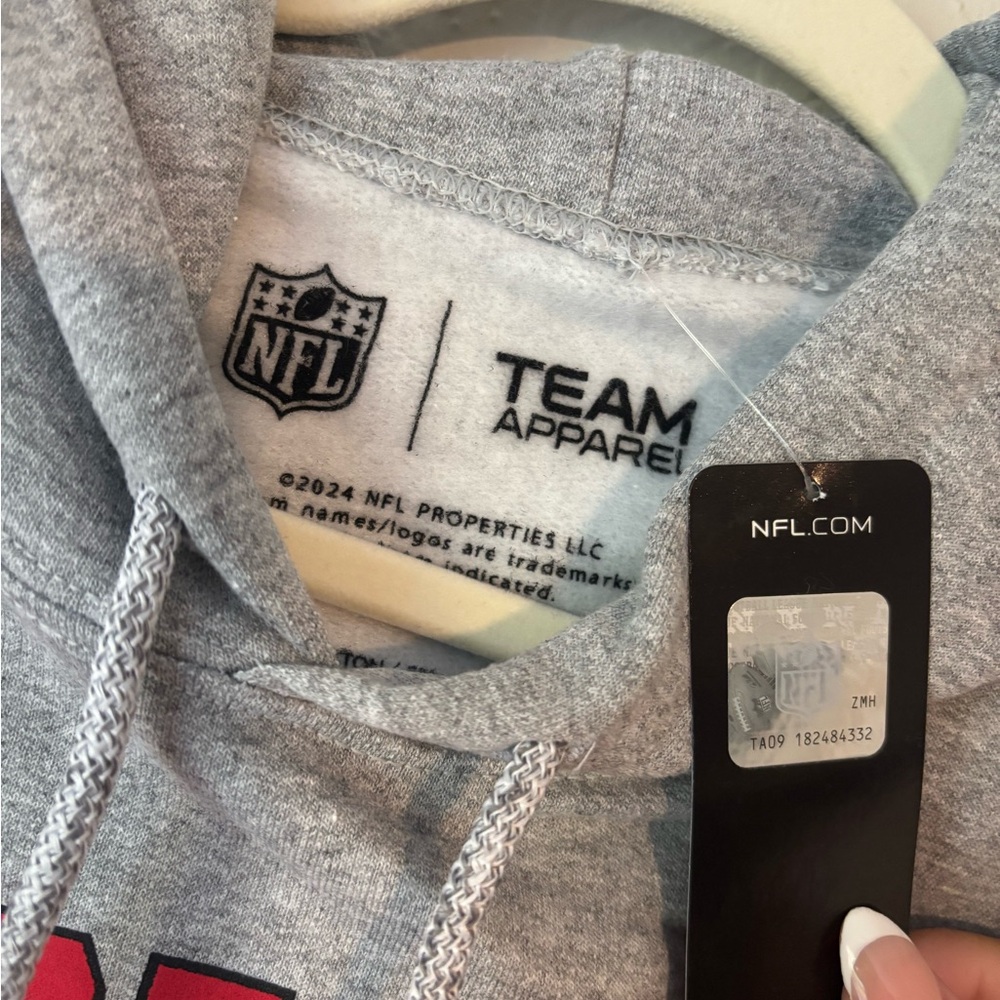NFL Kansas City Chiefs Gray Hoodie - Picture 2 of 3